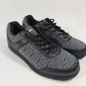 KR Strikeforce Flyer Mesh Black/Steel Mens Bowling Shoes Wide sz 10